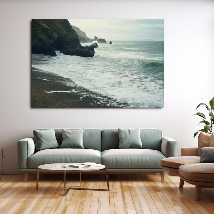 Tableau de Paysage de Mer, art mural décoration nature