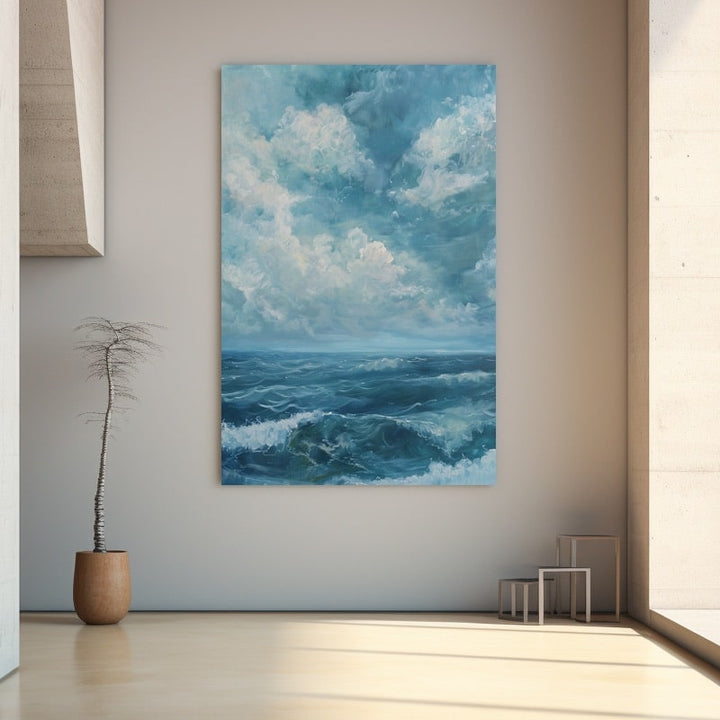 Tableau Mer et Ciel Majestueux, art mural décoration nature