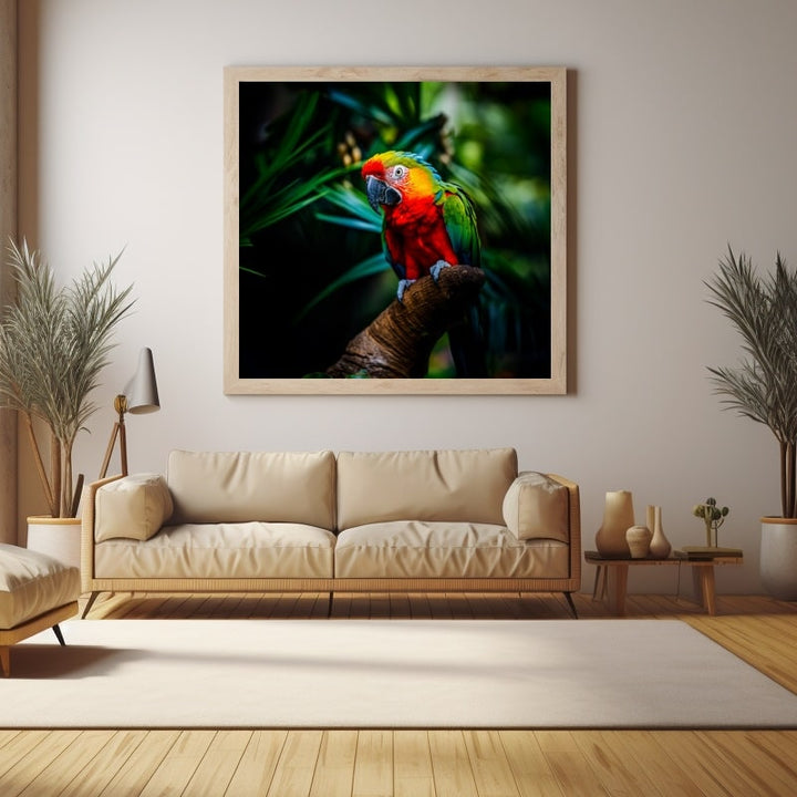 Tableau De Perroquet Très Coloré