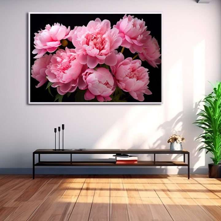 Tableau De Pivoine