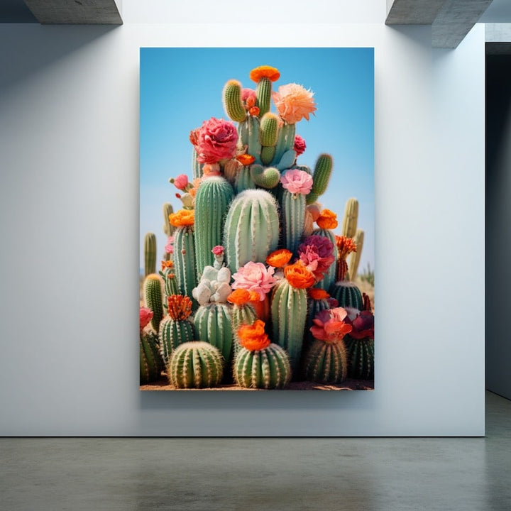 Tableau Déco Cactus