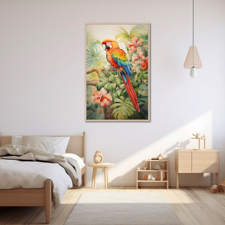 Tableau Déco Perroquet