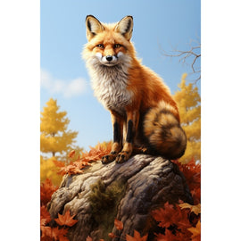 Tableau Renard Déco, art mural décoration nature