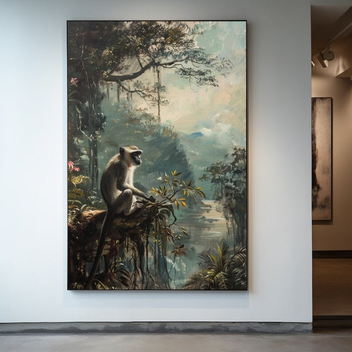 Tableau Déco Singe, art mural décoration nature