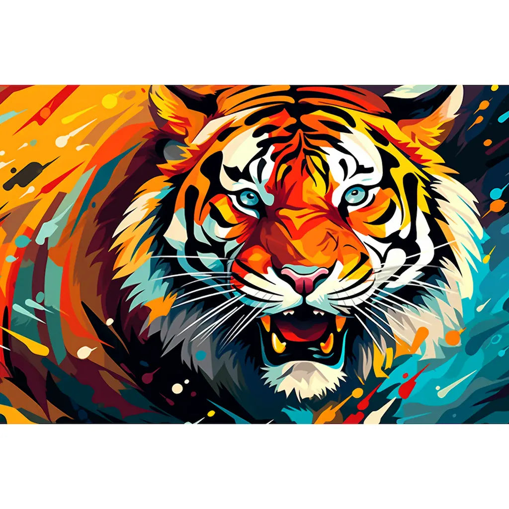 Tableau Déco Tigre Design