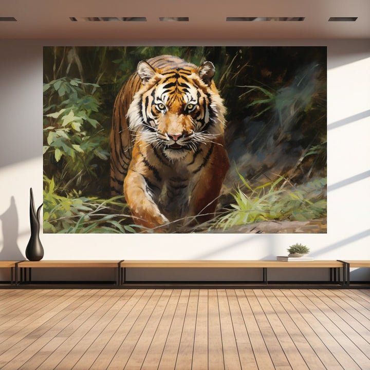Tableau Déco Tigre, art mural décoration nature