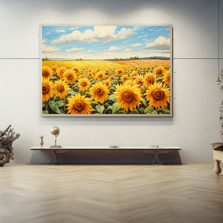 Tableau Déco Tournesol