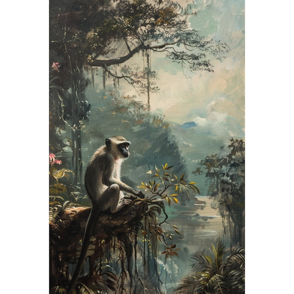 Tableau Déco Singe, art mural décoration nature