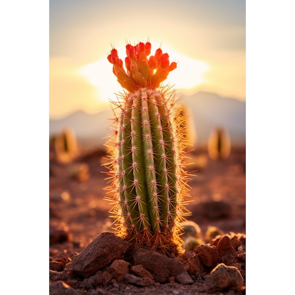 Tableau Décor Cactus