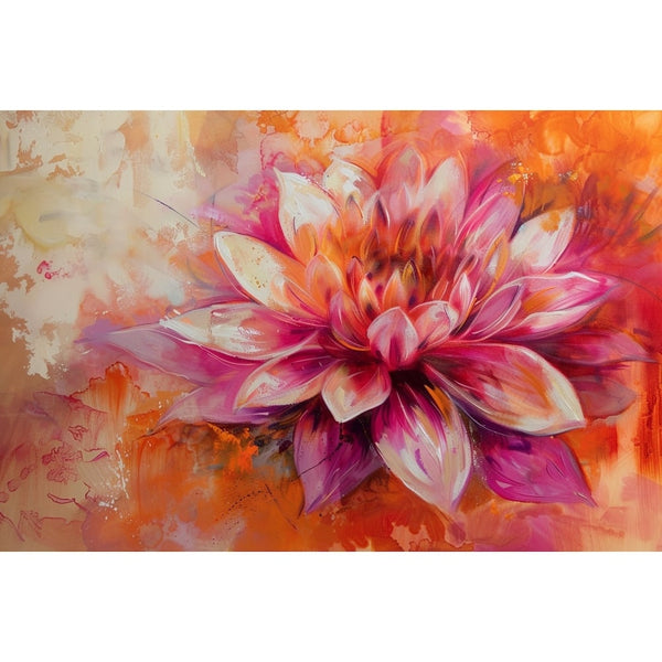 Tableau Décoratif Fleur Pastel