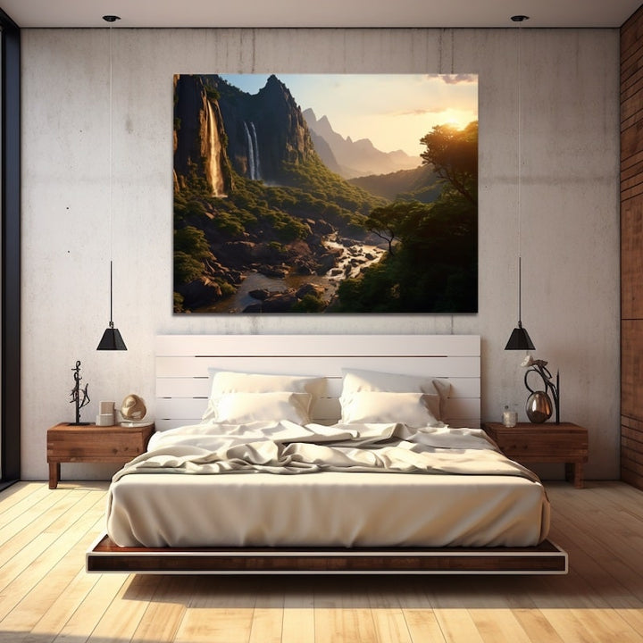 Tableau Décoratif Montagne, art mural décoration nature