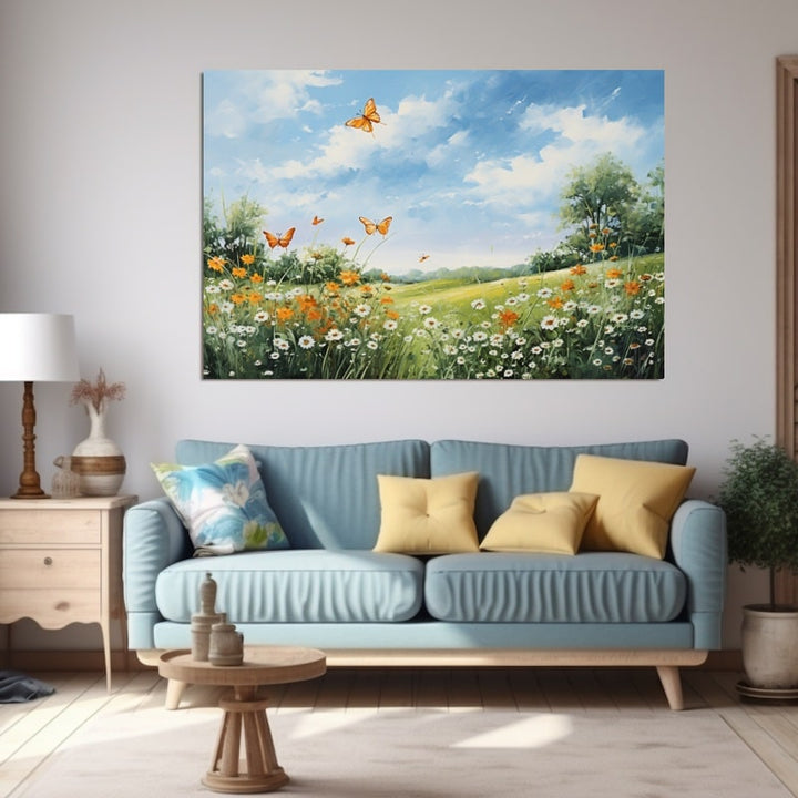 Tableau Décoratif Papillons, art mural décoration nature