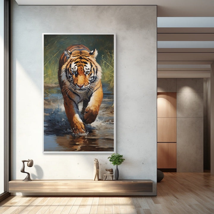 Tableau Décoration Tigre, art mural décoration nature