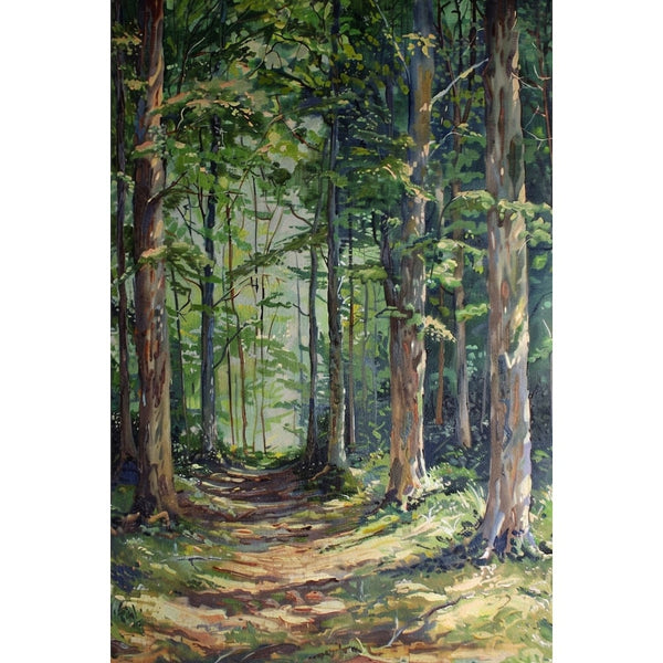 Tableau des Arbres, art mural décoration nature