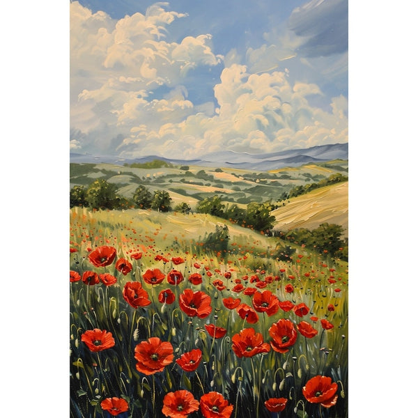 Tableau Des Coquelicots