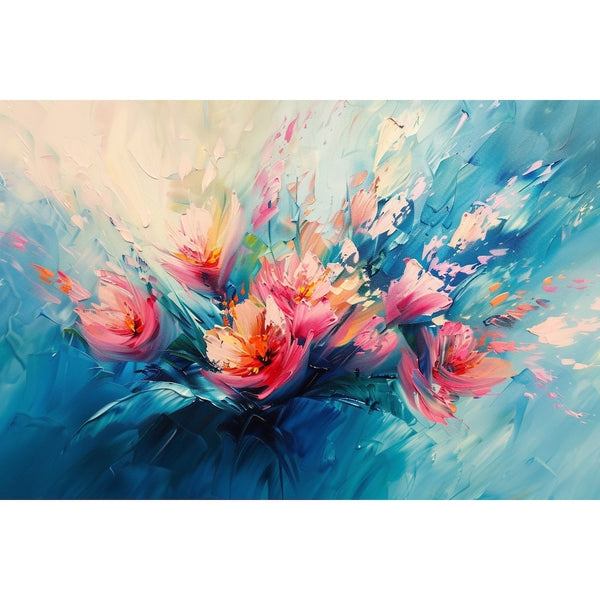 Tableau Des Fleurs Abstraites