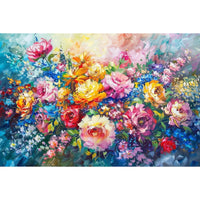 Thumbnail for Tableau Des Fleurs En Peinture Acrylique