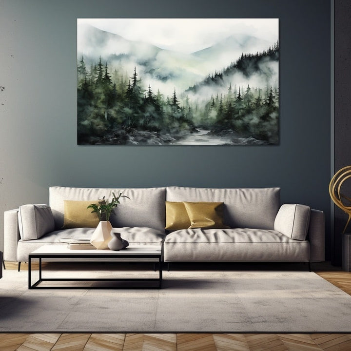 Tableau Esprit Montagne, art mural décoration nature