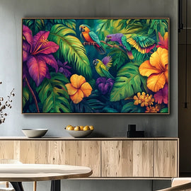 Tableau Exotique, art mural décoration nature