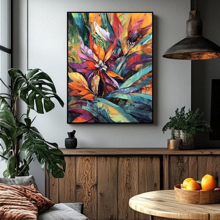Tableau Exotique Peintre