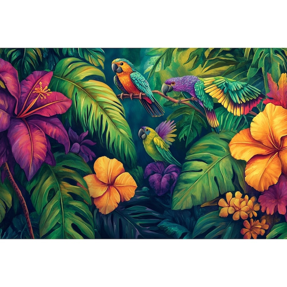 Tableau Exotique, art mural décoration nature