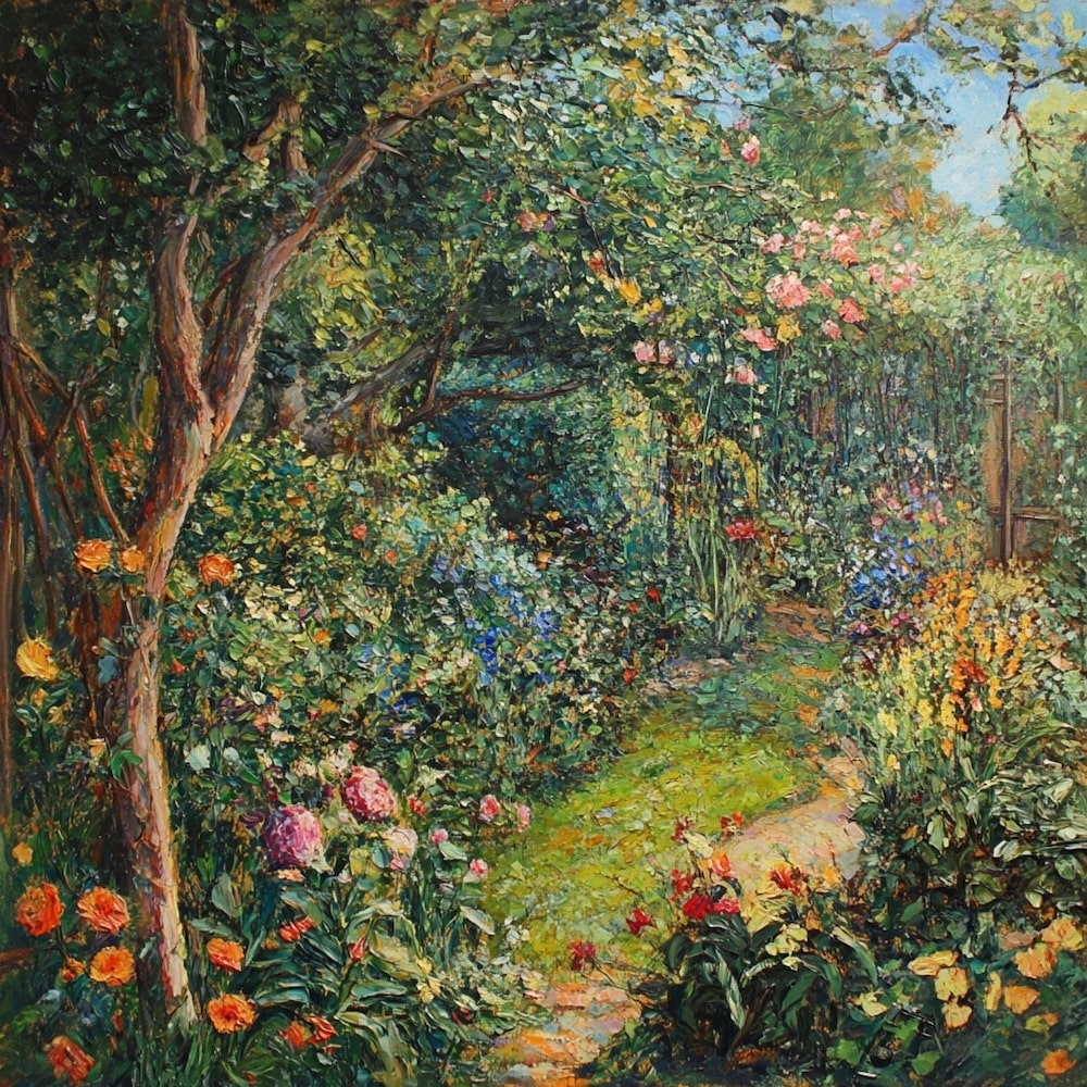 Tableau Extérieur de Jardin