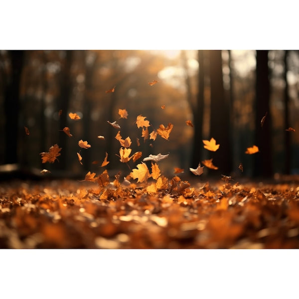Tableau Feuilles D'Automne, art mural décoration nature