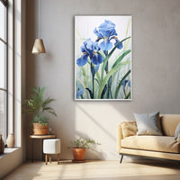 Thumbnail for Tableau Fleur Bleue Iris