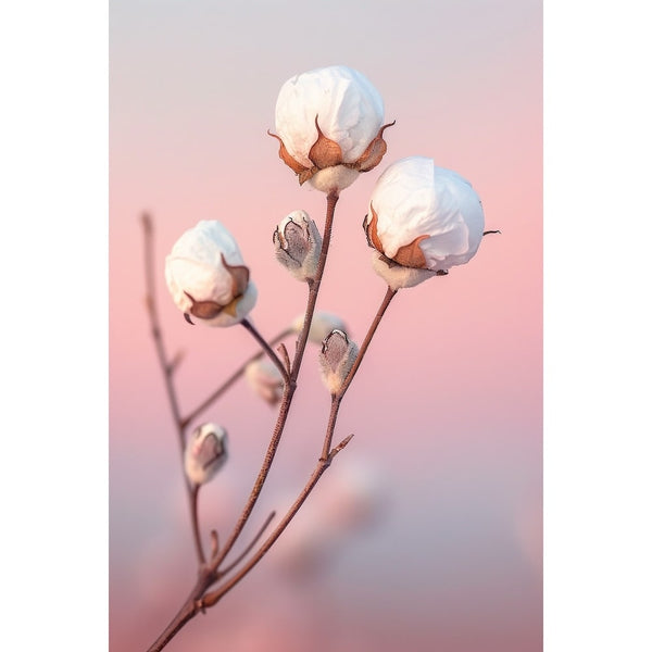 Tableau Fleur Coton