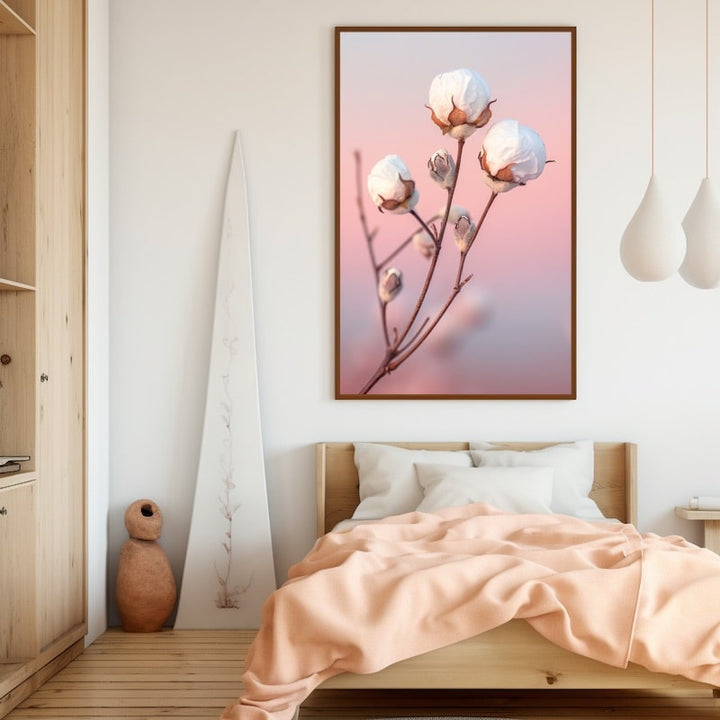 Tableau Fleur De Coton