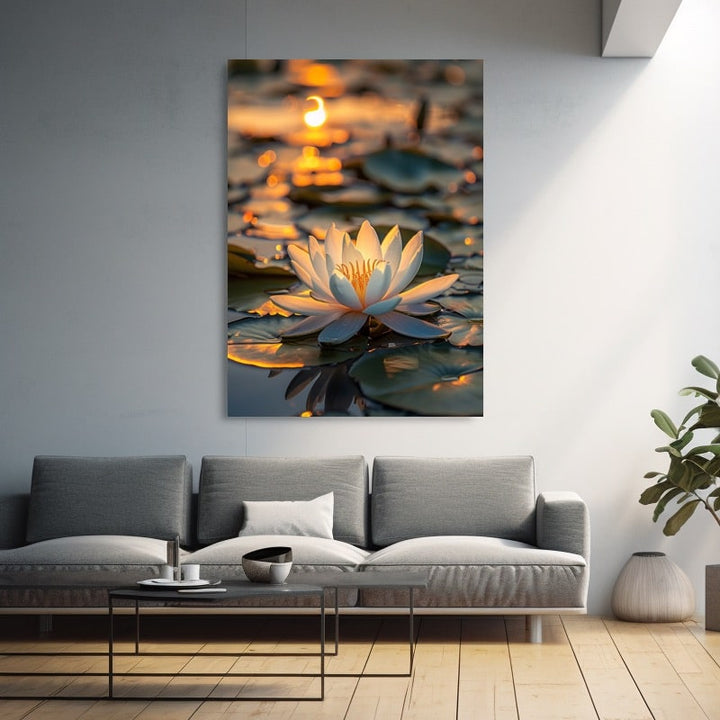 Tableau Fleur Lotus