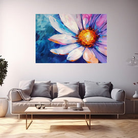 Tableau Fleur Moderne, art mural décoration nature