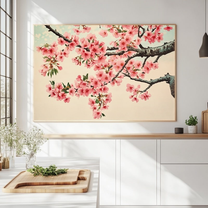 Tableau Fleur de Sakura