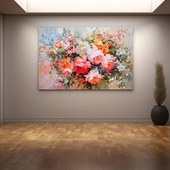 Tableau Fleurs Acrylique