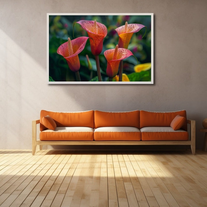 Tableau Fleurs Arum