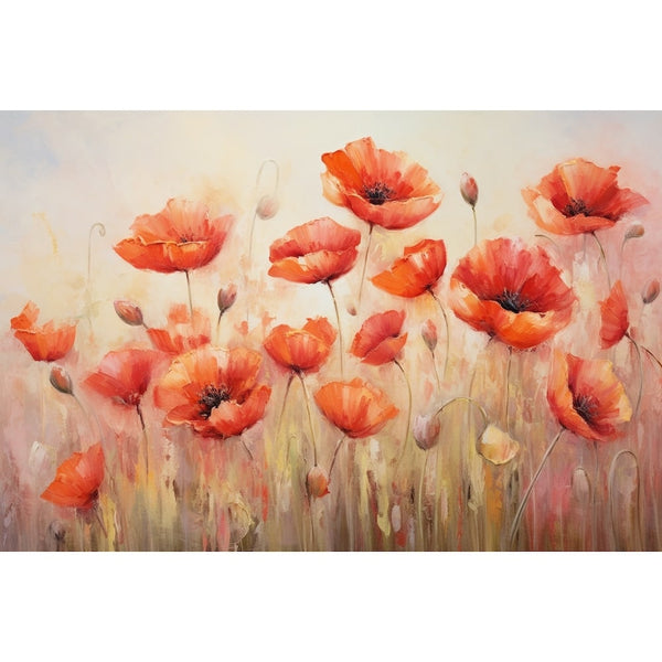 Tableau Fleurs Coquelicots