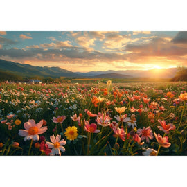 Tableau Fleurs De Printemps, art mural décoration nature