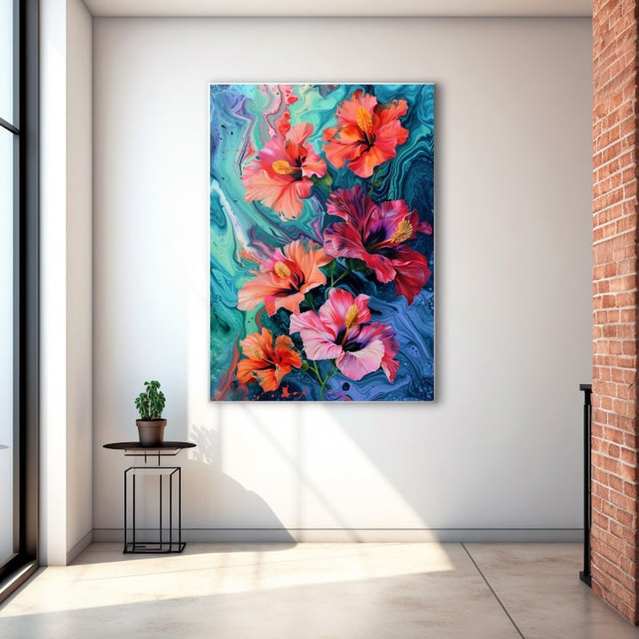 Tableau Fleurs Moderne