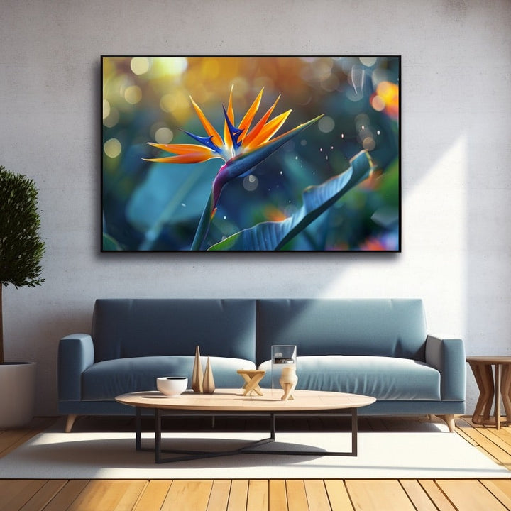 Tableau Fleurs Tropicales