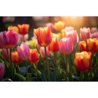 Thumbnail for Toile Fleurs Tulipes