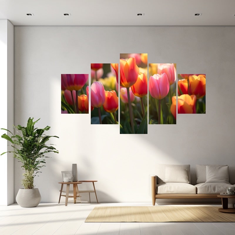 Tableau Fleurs Tulipes