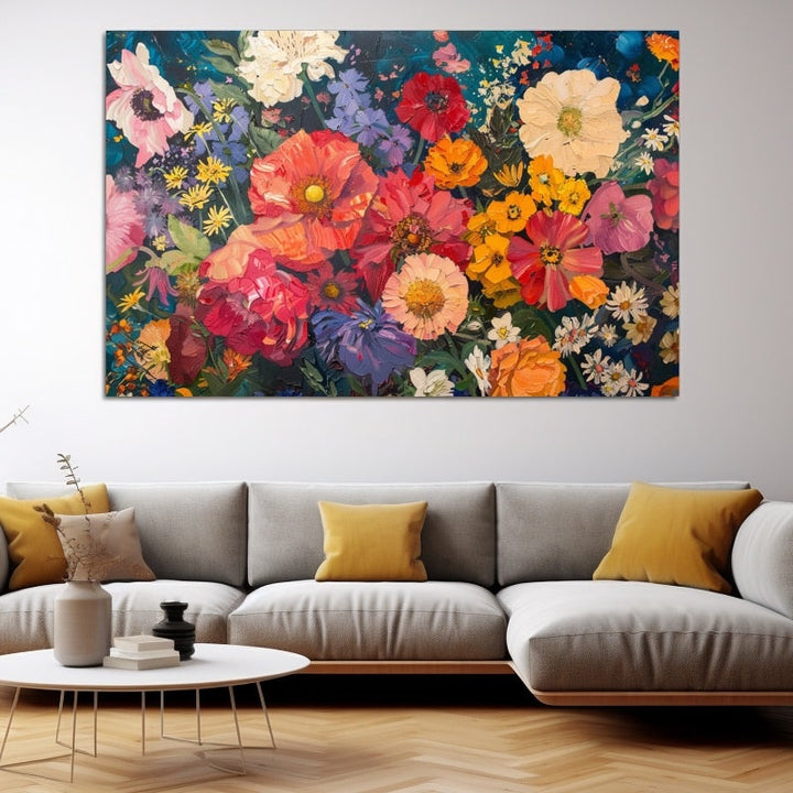 Tableau Fleurs Vintage