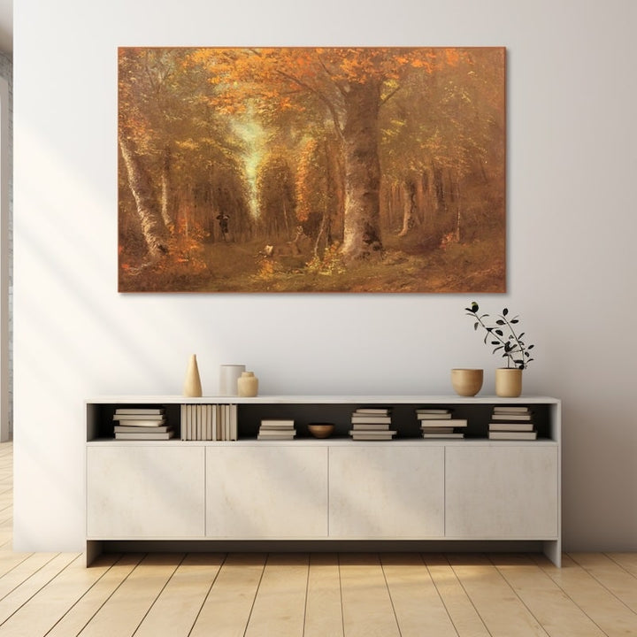 Tableau Forêt Connu, art mural décoration nature