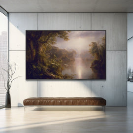 Tableau Forêt Peintre Célèbre, art mural décoration nature
