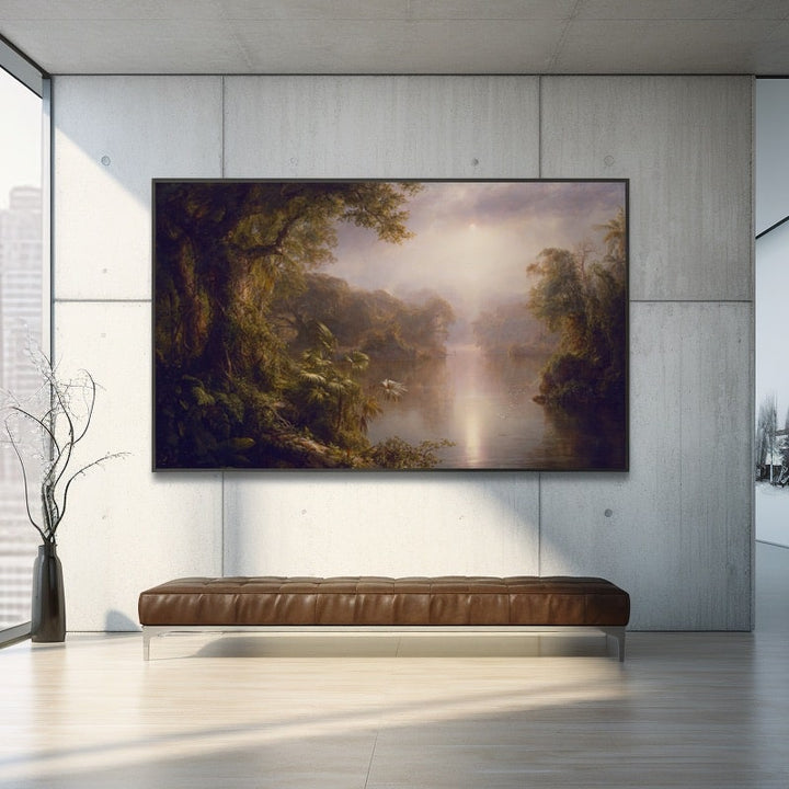 Tableau Forêt Peintre Célèbre, art mural décoration nature