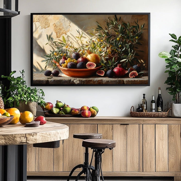 Tableau Fruits Peintre, art mural décoration nature