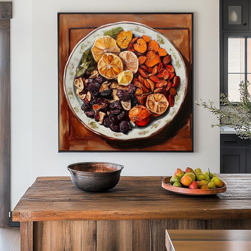 Tableau Fruits Séchés