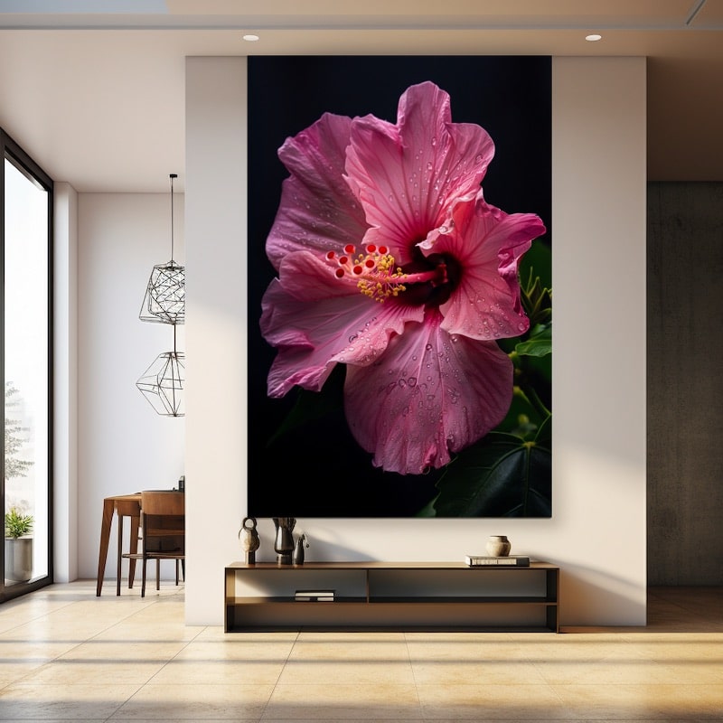 Tableau Hibiscus