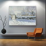 Tableau la Pie dans la Neige