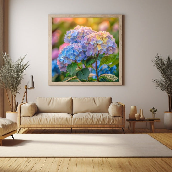 Tableau Hortensias Fleurs